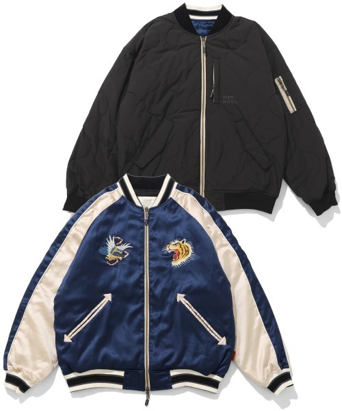 クリフメイヤー　リバーシブルスカジャン リバーシブル】スーベニア刺繍ひっくりスカジャン（スカジャン