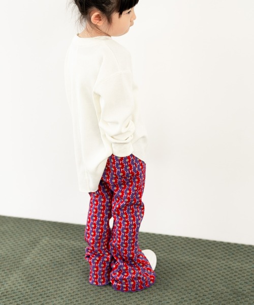 LOWRYS FARM(ローリーズファーム)の「カットJQフレアパンツ 574594(その他パンツ・キッズ・ブラウン/ネイビー/レッド・120cm/110cm/150cm/140cm/130cm)」の20枚目の写真