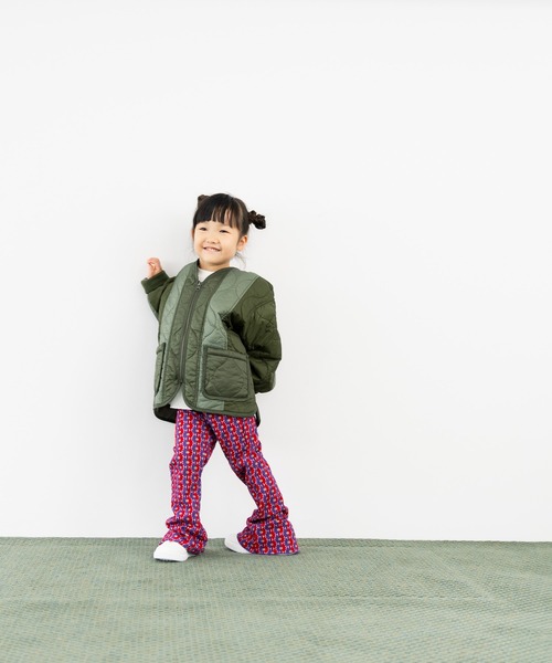 LOWRYS FARM(ローリーズファーム)の「カットJQフレアパンツ 574594(その他パンツ・キッズ・ブラウン/ネイビー/レッド・120cm/110cm/150cm/140cm/130cm)」の16枚目の写真