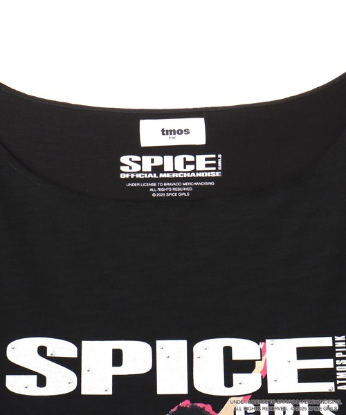 atmos pink（アトモスピンク）の「atmos pink x SPICE GIRLS One Shoulder T-shirt / アトモス ピンク スパイスガールズ ワンショルダー T-シャツ 【SP】（Tシャツ/カットソー・レディース・ピンク/ホワイト/チャコール・FREE）」の4枚目の写真