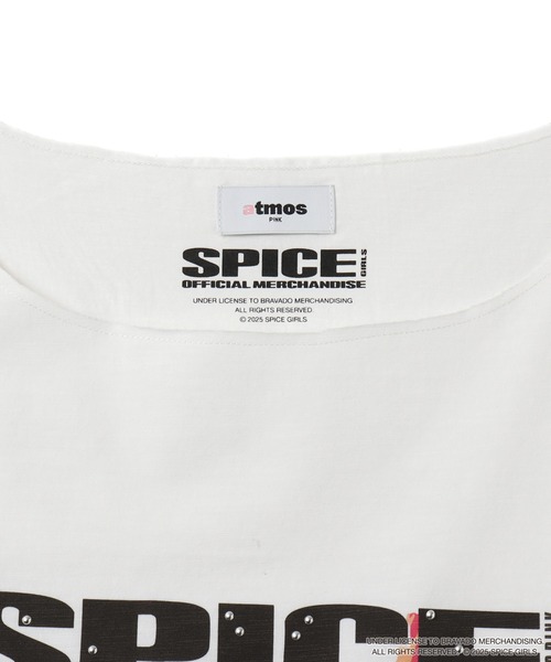 atmos pink（アトモスピンク）の「atmos pink x SPICE GIRLS One Shoulder T-shirt / アトモス ピンク スパイスガールズ ワンショルダー T-シャツ 【SP】（Tシャツ/カットソー・レディース・ピンク/ホワイト/チャコール・FREE）」の12枚目の写真