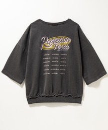 UNDERWRAPS（アンダーラップス）の「UNDERWRAPS ミニ裏毛ピグメント 7分袖Ｔシャツ（Tシャツ/カットソー）」