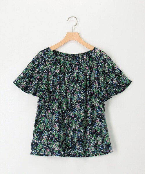 MICO COULIER(ミコクリエ)の「マルチカラーフラワープリントブラウス(シャツ/ブラウス・レディース・ブラック系その他/ブルー系その他・38)」の21枚目の写真