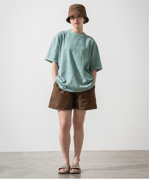 OFFSHORE（オフショア）の「NEW OFFSHORE LOGO TEE/オフショアNEWロゴティーシャツ（Tシャツ/カットソー・メンズ・チャコールグレー/グリーン・M/L）」の8枚目の写真