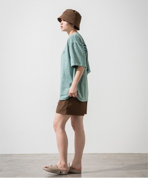 OFFSHORE（オフショア）の「NEW OFFSHORE LOGO TEE/オフショアNEWロゴティーシャツ（Tシャツ/カットソー・メンズ・チャコールグレー/グリーン・M/L）」の9枚目の写真