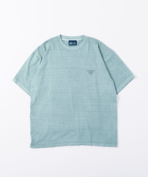 OFFSHORE（オフショア）の「NEW OFFSHORE LOGO TEE/オフショアNEWロゴティーシャツ（Tシャツ/カットソー・メンズ・チャコールグレー/グリーン・M/L）」の16枚目の写真