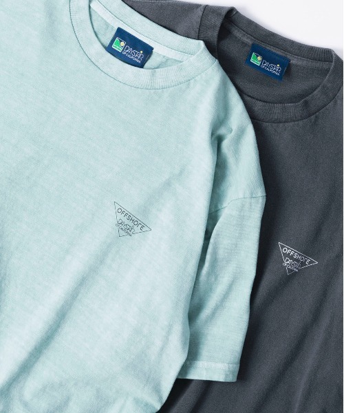 OFFSHORE（オフショア）の「NEW OFFSHORE LOGO TEE/オフショアNEWロゴティーシャツ（Tシャツ/カットソー・メンズ・チャコールグレー/グリーン・M/L）」の20枚目の写真