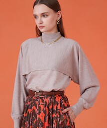 ANAYI - ANAYI アナイ　アンサンブル ニット ダークグレー アンサンブル ニット |ANAYI OFFICIAL ONLINE STORE | アナイ