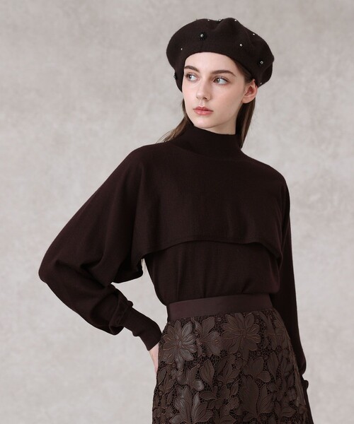 新品未使用ANAYI定番リブシリーズアンサンブル セール】エキストラファインメリノアンサンブルニット（アンサンブル