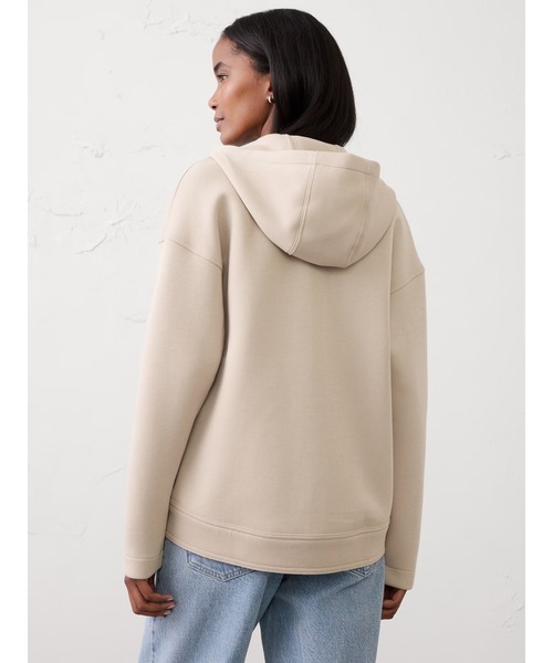 BANANA REPUBLIC FACTORY STORE ソフトタッチ ジップパーカー