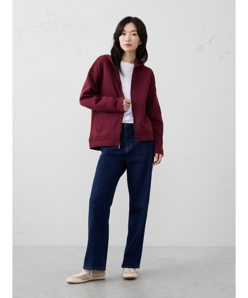 BANANA REPUBLIC FACTORY STORE（バナナリパブリック ファクトリーストア）の「BANANA REPUBLIC FACTORY STORE　　ソフトタッチ ジップパーカー（パーカー・レディース・ベージュ/ワイン/ブラック・L/S/XS/M）」の10枚目の写真