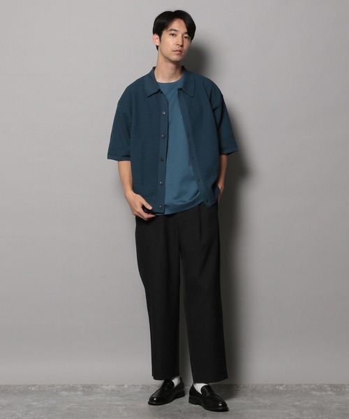 BAYFLOW（ベイフロー）の「ワンタックトラウザー【吸水速乾・接触冷感】（スラックス・メンズ・モカ/ブラック・MEDIUM/LARGE）」の5枚目の写真