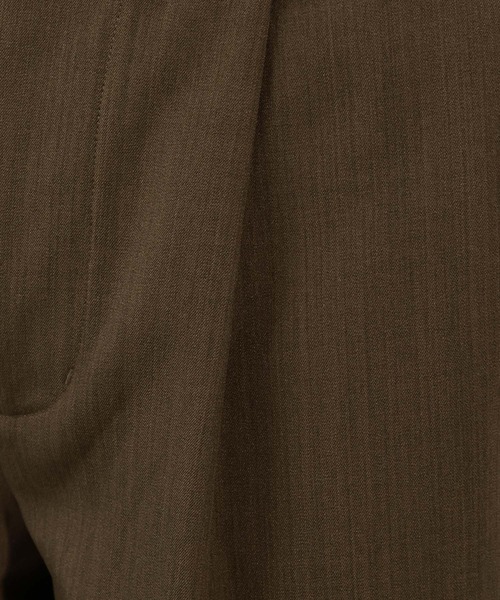 BAYFLOW（ベイフロー）の「ワンタックトラウザー【吸水速乾・接触冷感】（スラックス・メンズ・モカ/ブラック・MEDIUM/LARGE）」の14枚目の写真