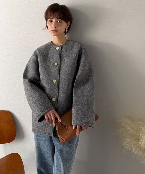 セール】【Classical Evon】端正な佇まいが導く上品スタイル。ツイード