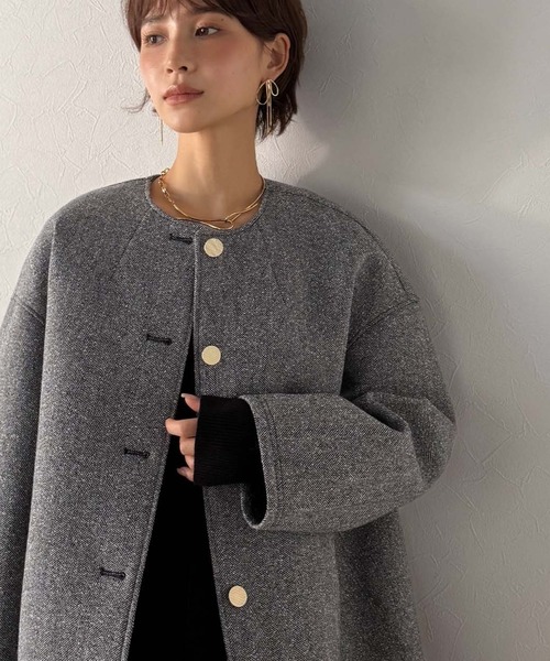 セール】【Classical Evon】端正な佇まいが導く上品スタイル。ツイード