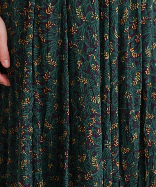 Bou Jeloud（ブージュルード）の「オータムカラー柄プリーツ（スカート・レディース・ブラウン/グリーン/イエロー・FREE）」の16枚目の写真