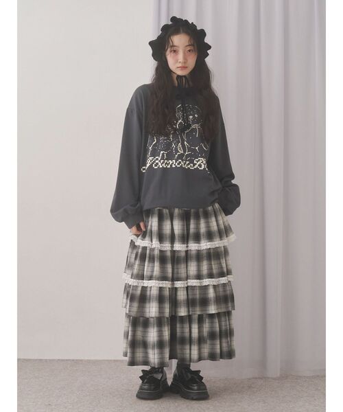 merry jenny（メリージェニー）の「ribbonプラットフォームローファー（ローファー・レディース・ブラック/アイボリー/ボルドー・LARGE/MEDIUM）」の18枚目の写真