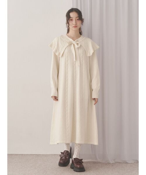 merry jenny（メリージェニー）の「ribbonプラットフォームローファー（ローファー・レディース・ブラック/アイボリー/ボルドー・LARGE/MEDIUM）」の21枚目の写真