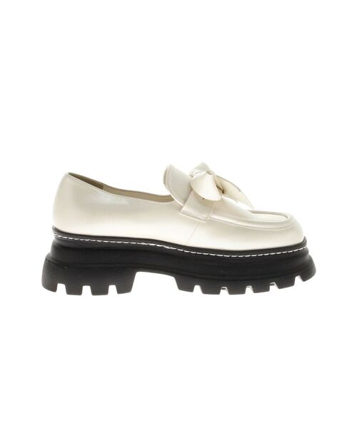 merry jenny(メリージェニー)の「ribbonプラットフォームローファー(ローファー・レディース・ブラック/アイボリー/ボルドー・LARGE/MEDIUM)」の12枚目の写真