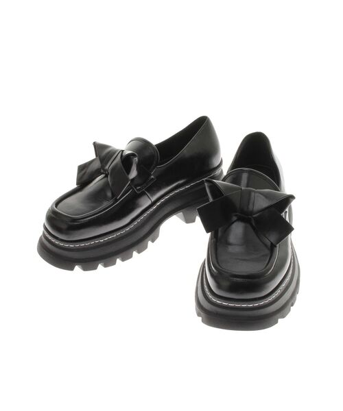 merry jenny(メリージェニー)の「ribbonプラットフォームローファー(ローファー・レディース・ブラック/アイボリー/ボルドー・LARGE/MEDIUM)」の13枚目の写真