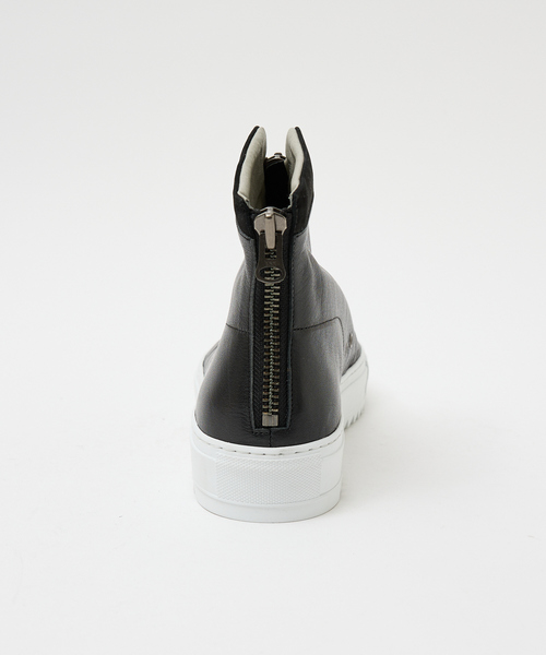 alfredoBANNISTER(アルフレッドバニスター)の「【MADE IN JAPAN】ダブルジップ スニーカー(スニーカー・メンズ・ブラック/ホワイト・43/42/41/40/44)」の5枚目の写真