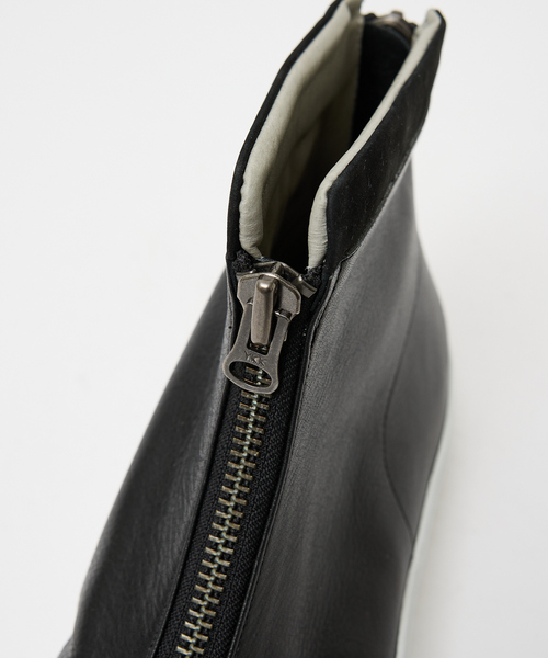 alfredoBANNISTER(アルフレッドバニスター)の「【MADE IN JAPAN】ダブルジップ スニーカー(スニーカー・メンズ・ブラック/ホワイト・43/42/41/40/44)」の9枚目の写真