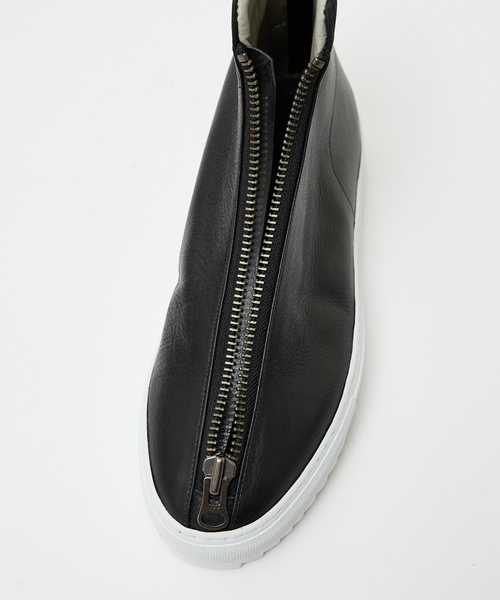 alfredoBANNISTER(アルフレッドバニスター)の「【MADE IN JAPAN】ダブルジップ スニーカー(スニーカー・メンズ・ブラック/ホワイト・43/42/41/40/44)」の11枚目の写真