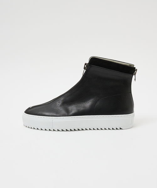 alfredoBANNISTER(アルフレッドバニスター)の「【MADE IN JAPAN】ダブルジップ スニーカー(スニーカー・メンズ・ブラック/ホワイト・43/42/41/40/44)」の13枚目の写真