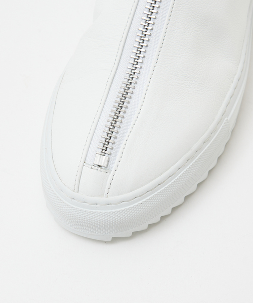 alfredoBANNISTER(アルフレッドバニスター)の「【MADE IN JAPAN】ダブルジップ スニーカー(スニーカー・メンズ・ブラック/ホワイト・43/42/41/40/44)」の22枚目の写真