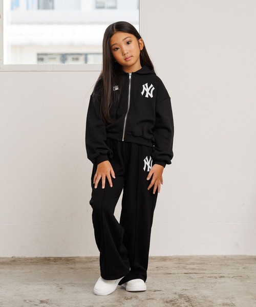 10C REPIPI(ジューシーレピピ)の「【10C】【MLB】ZIPフーディ(パーカー・キッズ・グレー/ブラック/アイボリー・130cm/120cm)」の7枚目の写真