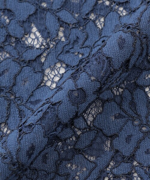 MACKINTOSH LONDON（マッキントッシュ ロンドン）の「ボタニカルレースブラウス（シャツ/ブラウス・レディース・ブラック/ネイビー・38/40）」の11枚目の写真