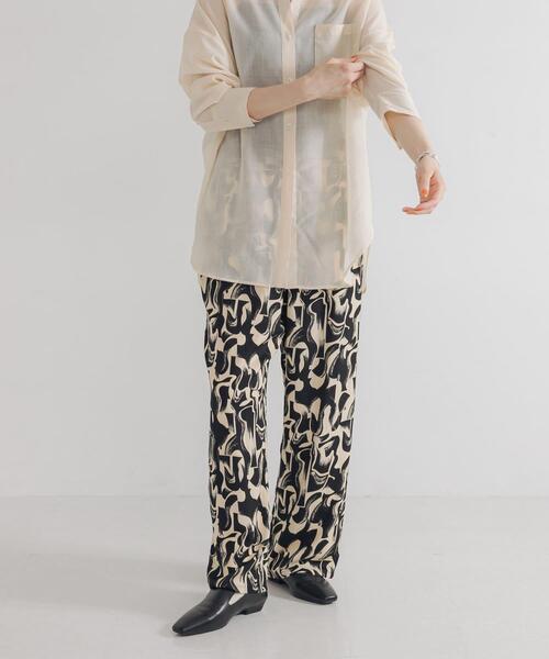 URBAN RESEARCH（アーバンリサーチ）の「SPRINTEX レトロプリントパンツ（その他パンツ・レディース・ブラック・FREE）」の15枚目の写真