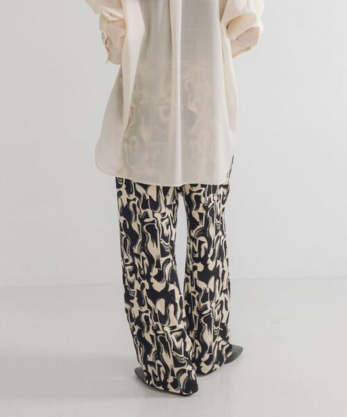 URBAN RESEARCH（アーバンリサーチ）の「SPRINTEX レトロプリントパンツ（その他パンツ・レディース・ブラック・FREE）」の11枚目の写真