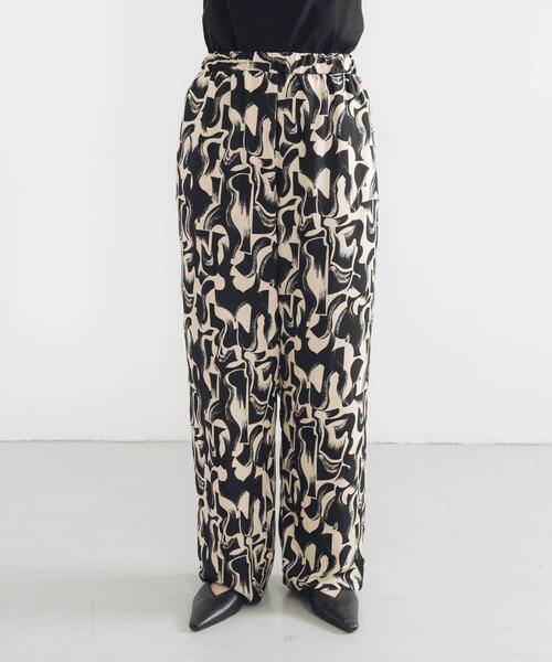 URBAN RESEARCH（アーバンリサーチ）の「SPRINTEX レトロプリントパンツ（その他パンツ・レディース・ブラック・FREE）」の8枚目の写真