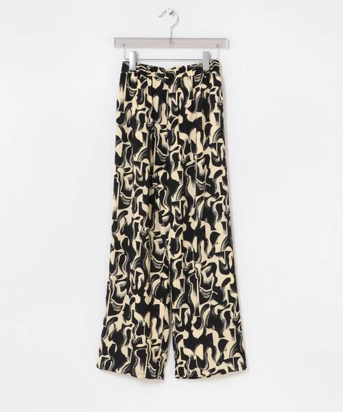 URBAN RESEARCH（アーバンリサーチ）の「SPRINTEX レトロプリントパンツ（その他パンツ・レディース・ブラック・FREE）」の5枚目の写真