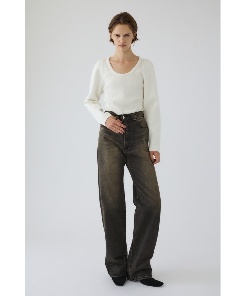 Decollete knit tops デコルテニットトップス（ニット/セーター