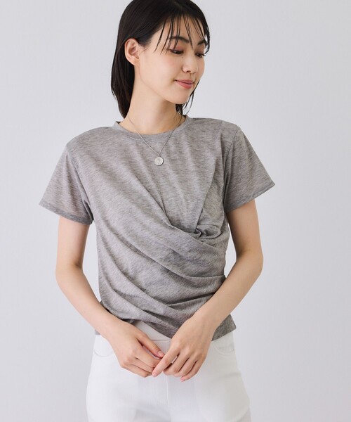 Jayro（ジャイロ）の「ドレーププルオーバー（Tシャツ/カットソー・レディース・ネイビー/ブラック/グレー・FREE）」の15枚目の写真