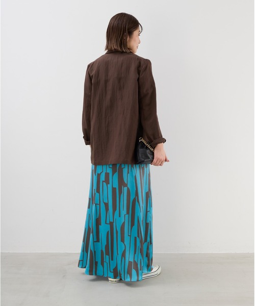 MICA&DEAL(マイカ&ディール)の「フィブリルテーラードジャケット(テーラードジャケット・レディース・ブラック/ブラウン・FREE)」の5枚目の写真