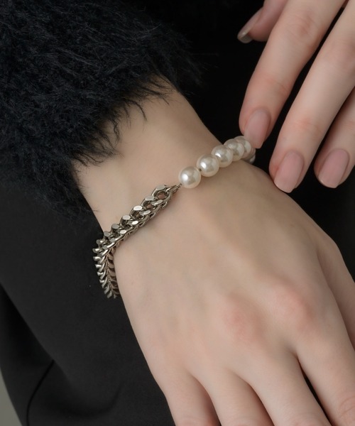 muku(ムク)の「BRACELET/CHAIN×PEARL(ブレスレット・レディース・ゴールド/シルバー・FREE)」の10枚目の写真