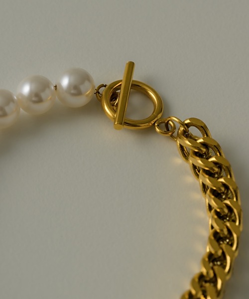 muku(ムク)の「BRACELET/CHAIN×PEARL(ブレスレット・レディース・ゴールド/シルバー・FREE)」の20枚目の写真