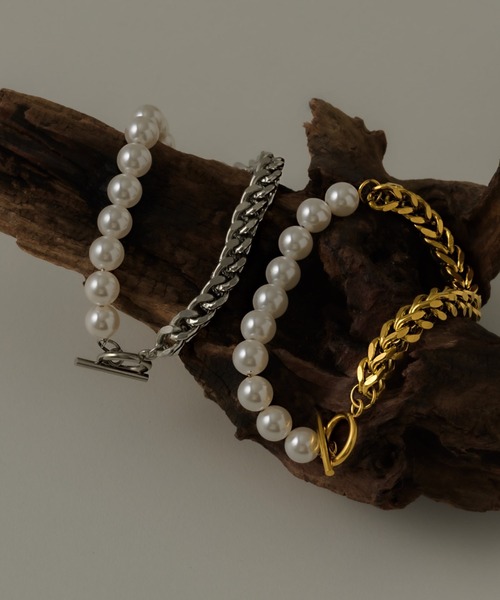 muku(ムク)の「BRACELET/CHAIN×PEARL(ブレスレット・レディース・ゴールド/シルバー・FREE)」の22枚目の写真