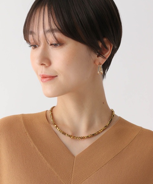 Elura（エルーラ）の「カットビーズネックレス/450928（ネックレス・レディース・ゴールド/シルバー・FREE）」の6枚目の写真