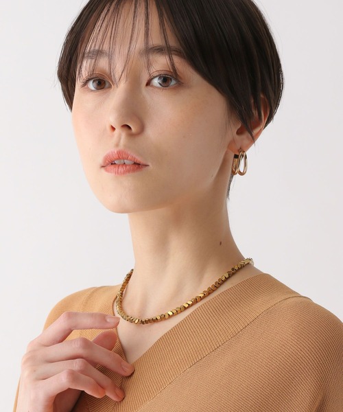Elura（エルーラ）の「カットビーズネックレス/450928（ネックレス・レディース・ゴールド/シルバー・FREE）」の7枚目の写真