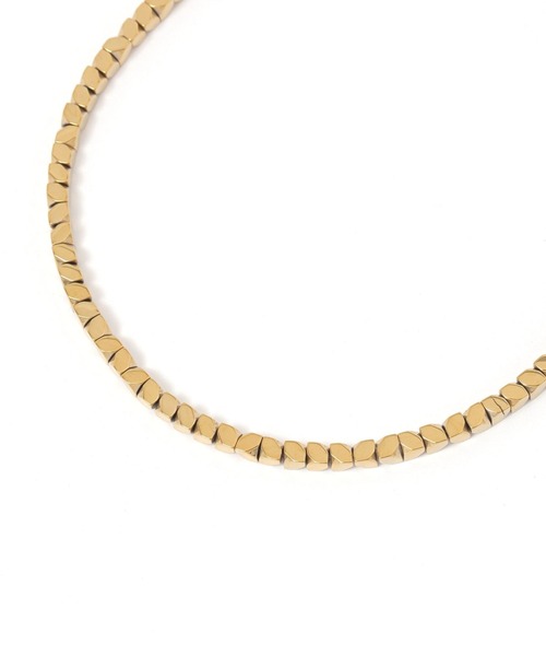 Elura（エルーラ）の「カットビーズネックレス/450928（ネックレス・レディース・ゴールド/シルバー・FREE）」の3枚目の写真