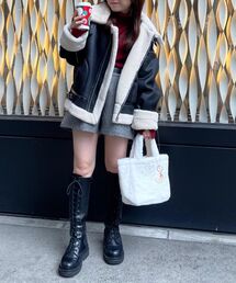 MAJESTIC LEGON | オーバーサイズボアブルゾン(ブルゾン)