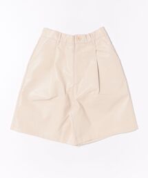 レディースのパンツ（ホワイト/白色系・合成皮革/人工皮革