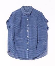Scrap Book | 【Scrap Book】別注タックスリーブチェックシャツ(シャツ/ブラウス)