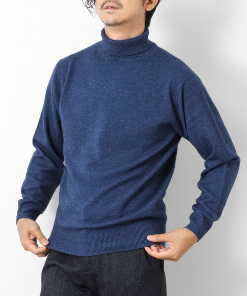 セール】ウールカシミア タートルネックニット 25AW（ニット/セーター