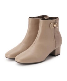 grove | 【人間工学/優しい履き心地】メタルビットショートブーツ(ブーツ)