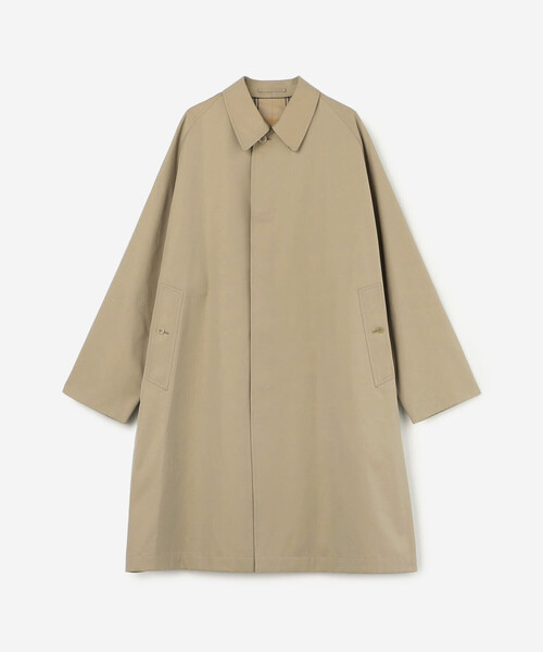 ANATOMICA(アナトミカ)の「ANATOMICA | SINGLE RAGLAN COAT 1 MEN(ステンカラーコート・メンズ・ベージュ・48/50)」の2枚目の写真